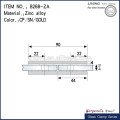 Architektonisches Glas zu Glas 180 Grad Rhombus Ecke Befestigungswinkel 45 * 45mm